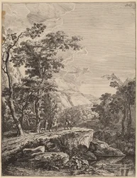 Die Frau auf dem Maultier