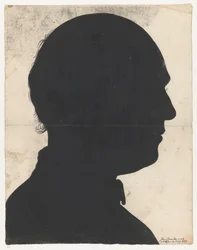 Scherenschnittporträt von Jan Brandes