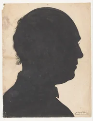 Silhouettenporträt von Jan Brandes