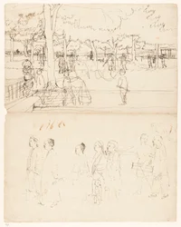 Straßenszenen Batavia