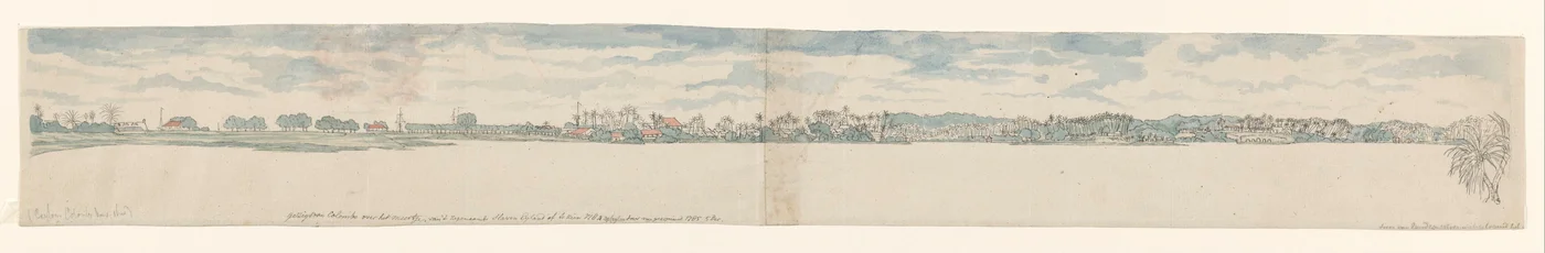 Blick auf Colombo von Slave Island