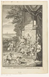 Allegorie auf die Geschichte von Den Haag