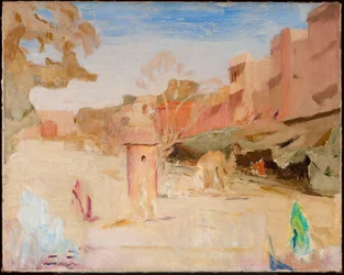 Jaipur - Straße. Von einer Reise nach Indien