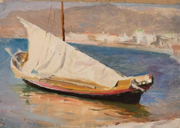 Segelboot - Jalta. Von einer Reise auf die Krim