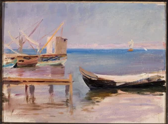 Boote am Ufer. Von einer Reise nach Konstantinopel