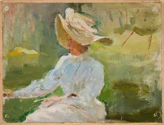 Porträt von Eugenia Aleksandra Rubcowa, der Mutter des Malers Rubcow