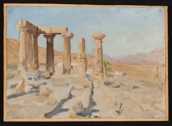 Der Apollontempel und der Parnass in Korinth. Von einer Reise nach Griechenland