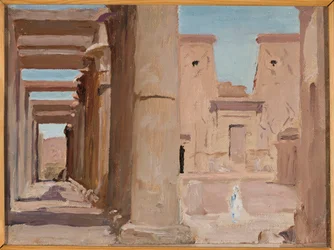 Tempel. Von der Reise nach Ägypten