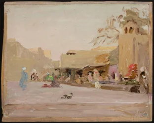 Markt in Buchara. Von der Reise nach Turkestan