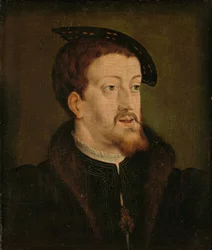 Porträt von Karl V., um 1530