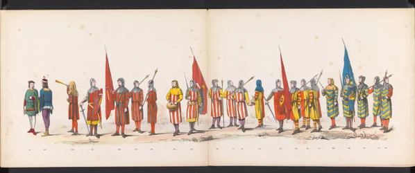 Maskerade der Leidener Studenten, 1865 (Platte 13)