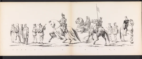 Maskerade der Leidener Studenten, 1865 (Platte 8)