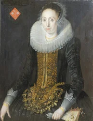 Porträt von Eritia Aukje Hoppers, geb. De Blocq, 1622