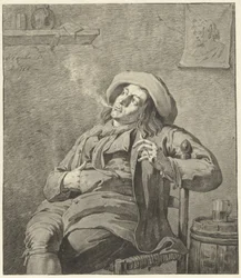 Rauchender Mann