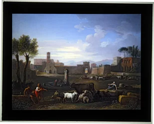 Satz von vier Capriccios; (1) Campo Vaccino