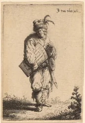Der Drehorgelspieler, 1632