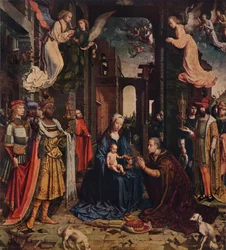 Die Anbetung der Könige, um 1510, 1938