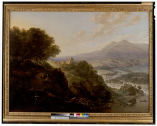 Weite Flusslandschaft