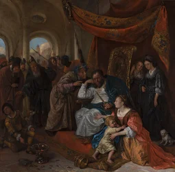 Moses und die Krone des Pharao, ca. 1670