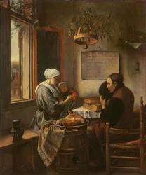 Tischgebet, 1660