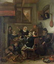 Innenszene, ca. 1660-70