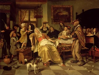 Das Bohnenfest, 1668