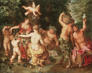 Eine Allegorie des Überflusses
