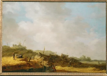 Landschaft mit Dünen