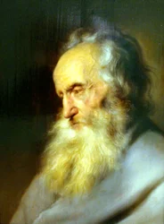 Büste eines alten Mannes