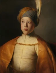 Junge in einem Umhang und Turban (Porträt von Prinz Rupert von der Pfalz)
