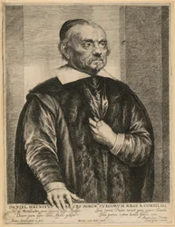 Porträt von Daniel Heinsius