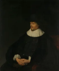 Porträt von Constantijn Huygens (1596-1687)