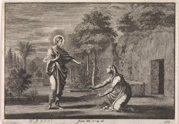 Christus erscheint Maria Magdalena (Noli me tangere)
