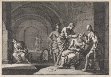 Hyrkanus, dem die Ohren im Gefängnis abgeschnitten wurden