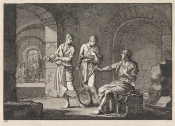 Johannes der Täufer im Gefängnis