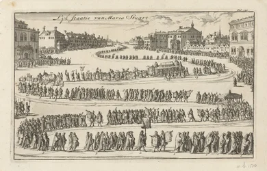 Leichenzug von Königin Maria II. Stuart, 1695