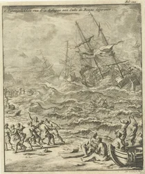 Schiffsuntergang am Kap der Guten Hoffnung, 1693