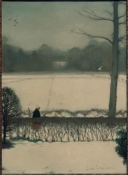 Aussicht aus dem Atelier in Eerbeek