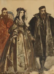 Sigismund August und Barbara
