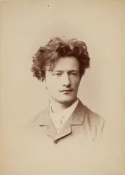 Porträt des Komponisten Ignacy Jan Paderewski, ca. 1883