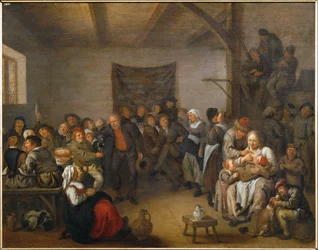 Szene in einem Pub