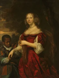 Margaretha van Raephorst (gestorben 1690). Ehefrau von Cornelis Tromp