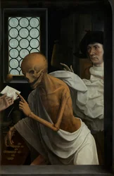 Detail von Tod und der Geizhals, ca. 1515-21