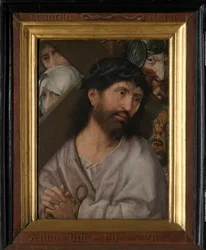 Linkes Flügelbild des Diptychons eines Franziskanerbruders