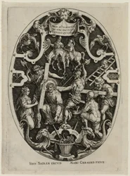Kreuztragung, aus der Passion Christi