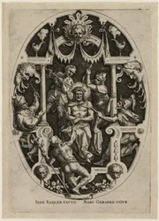 Krönung mit Dornen, aus Passion Christi