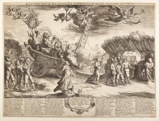 Allegorie des Triumphs der Niederlande über Spanien