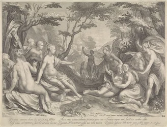 Diana entdeckt die Schwangerschaft von Callisto