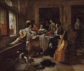 Das Familienkonzert, 1666