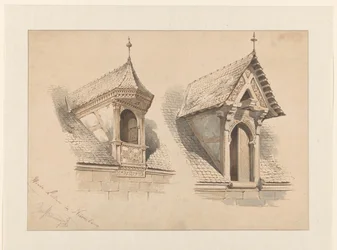 Zwei Dachgauben in Nürnberg